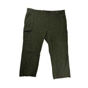 Men's Horace Cool Flex Green Utility Cargo Pants, size 48/31